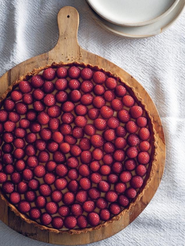 Raspberry Mascarpone Tart: Professional Pastry Recipes Raspberry Mascarpone Tart