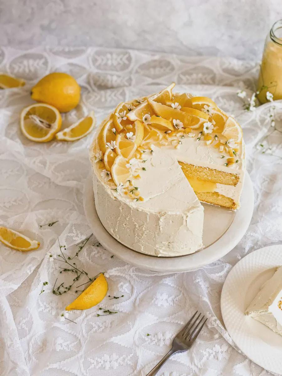 Lemon Cake: Professional Recipes Lemon Cake with Lemon Buttercream