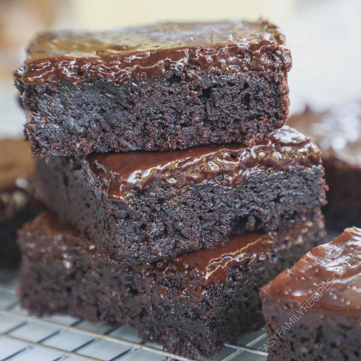 Fudge Brownies: Professional Recipes Fudge Brownies with or without Walnuts