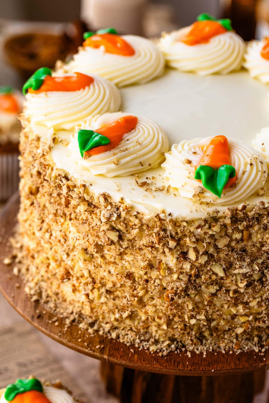 The Best Carrot Cake : Professional Recipes Carrot Cake with Cream Cheese Buttercream