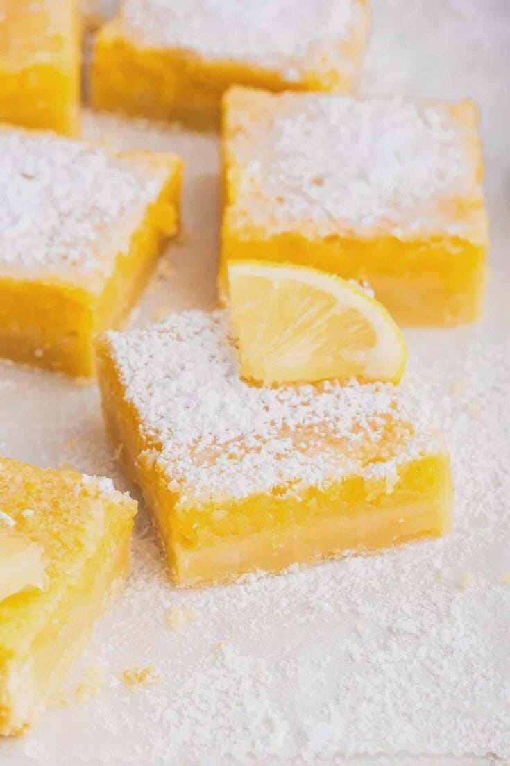 Lemon Bars: Professional Recipes Fresh Lemon Bars Cookie